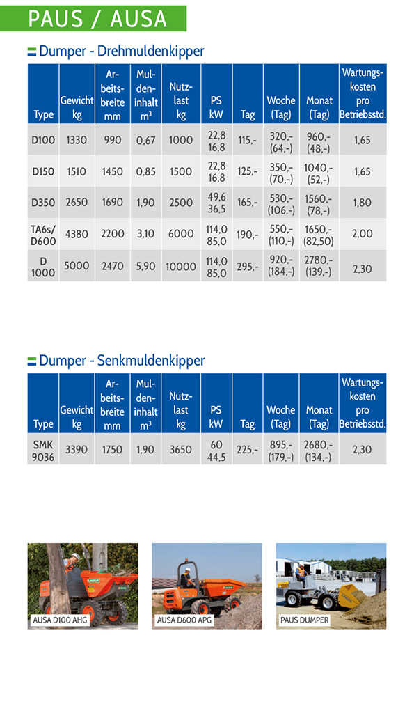 Preisliste Seite 7