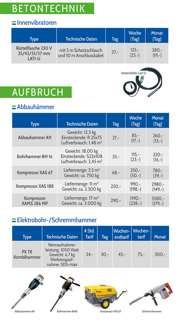 Preisliste Seite 14